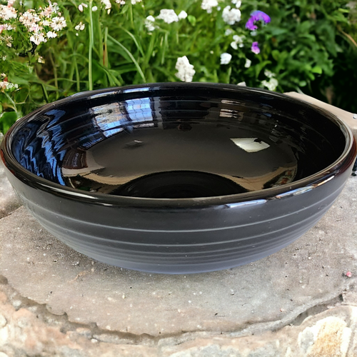 7" Homer Laughlin Fiesta Black Bistro Bowl