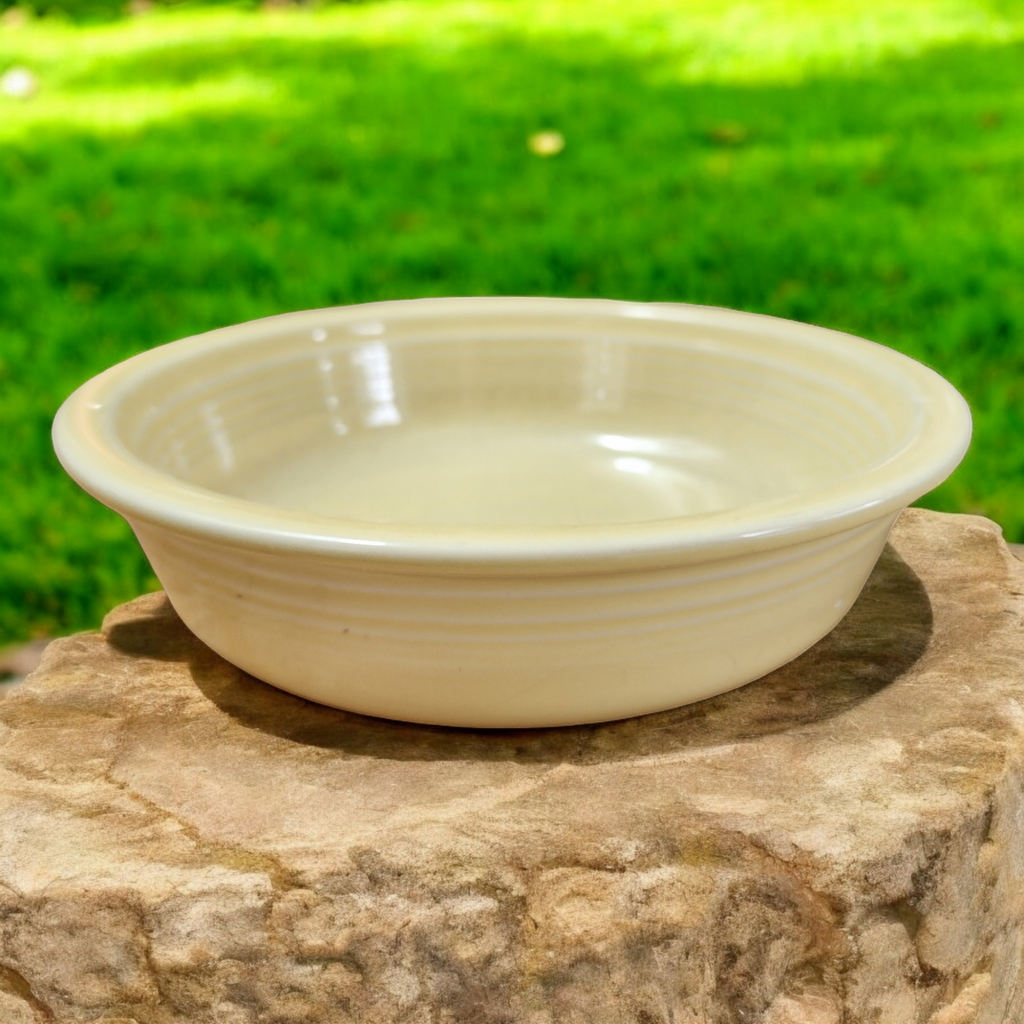 7" Homer Laughlin Fiesta Ivory Coupe Soup Bowl