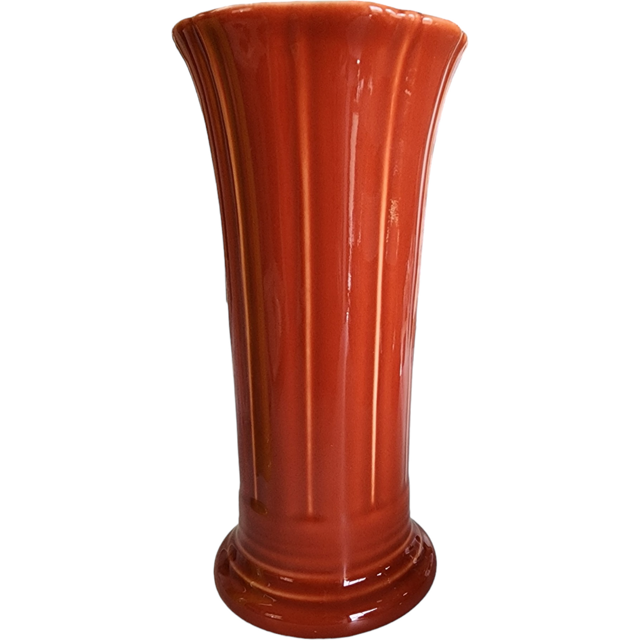 7" Homer Laughlin Fiesta Paprika Flared Small Vase