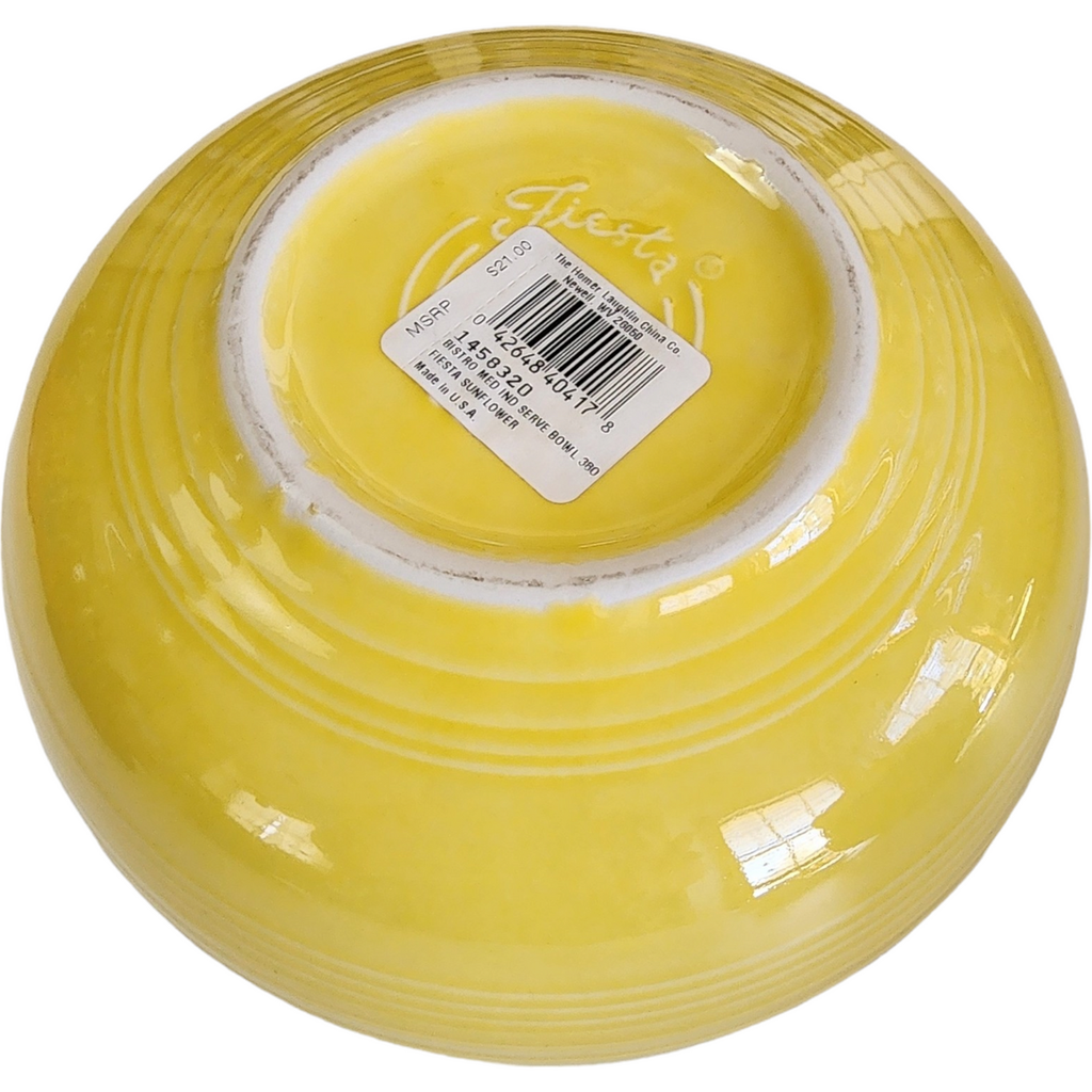 7" Homer Laughlin Fiesta Sunflower Bistro Bowl