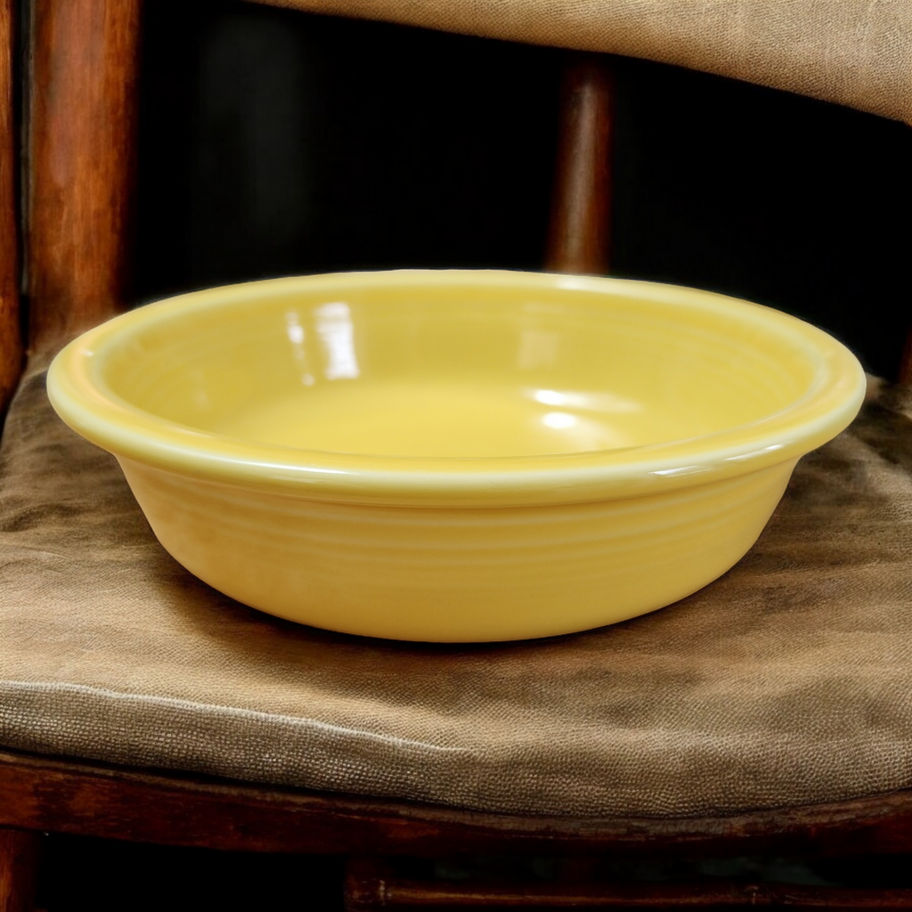 7" Homer Laughlin Fiesta Yellow Coupe Soup Bowl