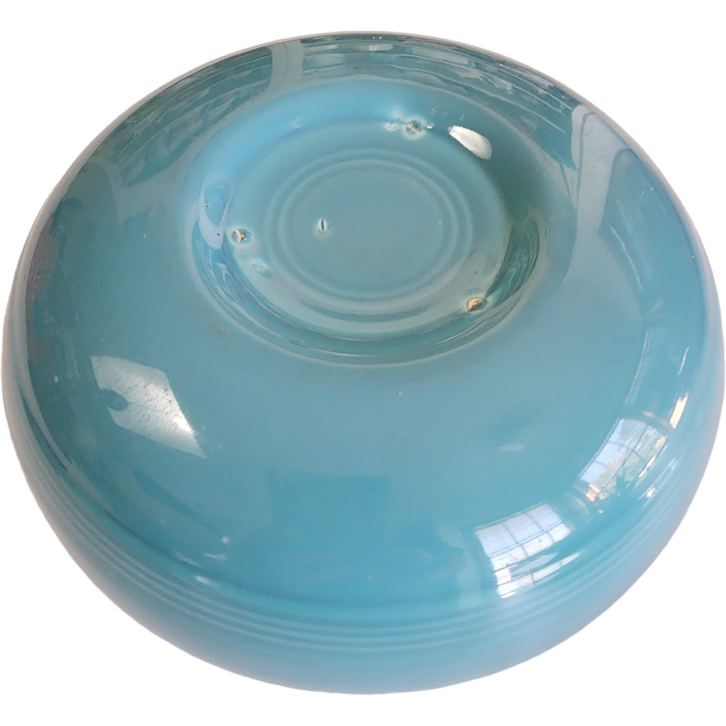 7" Homer Laughlin Kitchen Kraft Fiesta Harlequin Turquoise Individual Salad Bowl