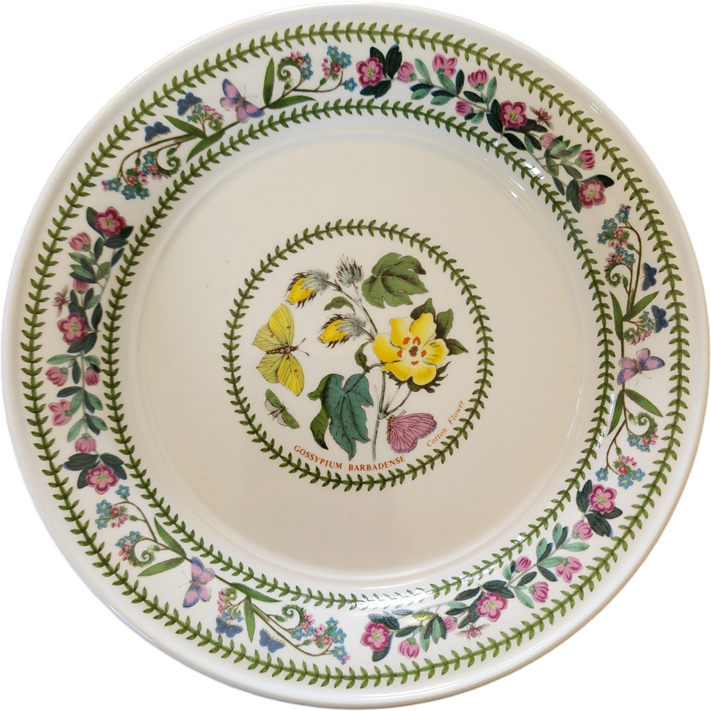 7" Portmeirion Variations Cotton Flower Bread & Butter Plate
