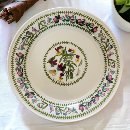 7" Portmeirion Variations Heartsease Bread & Butter Plate