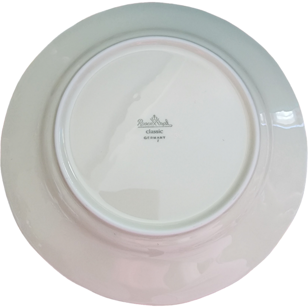 7" Rosenthal Continental Sanssouci Rose Ivory Gold Trim Salad Plate