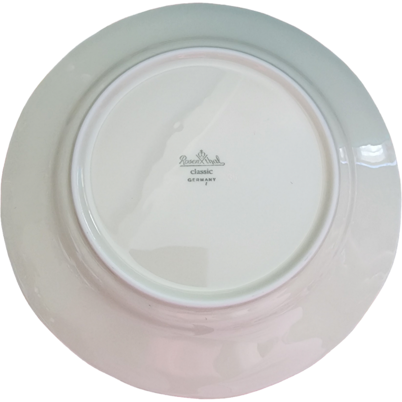 7" Rosenthal Continental Sanssouci Rose Ivory Gold Trim Salad Plate