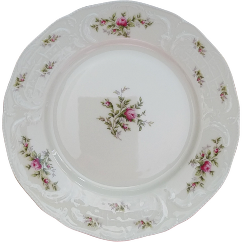 7" Rosenthal Continental Sanssouci Rose Ivory Gold Trim Salad Plate