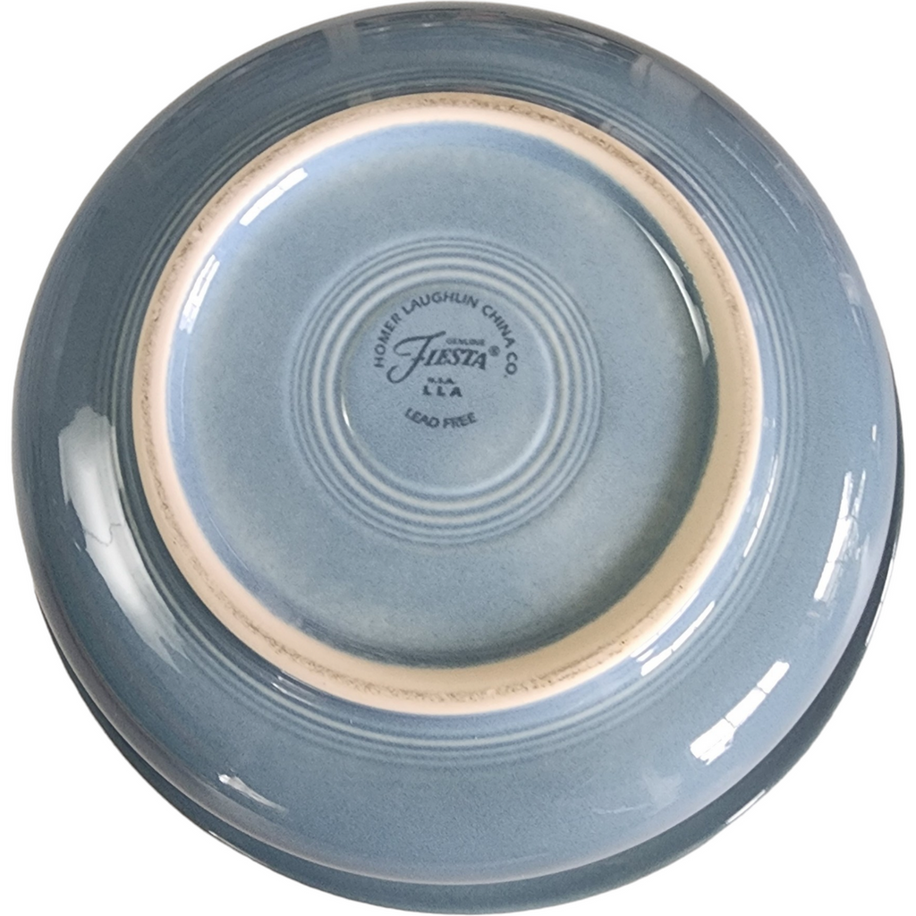 8" Homer Laughlin Fiesta Periwinkle Blue Round Vegetable Bowl
