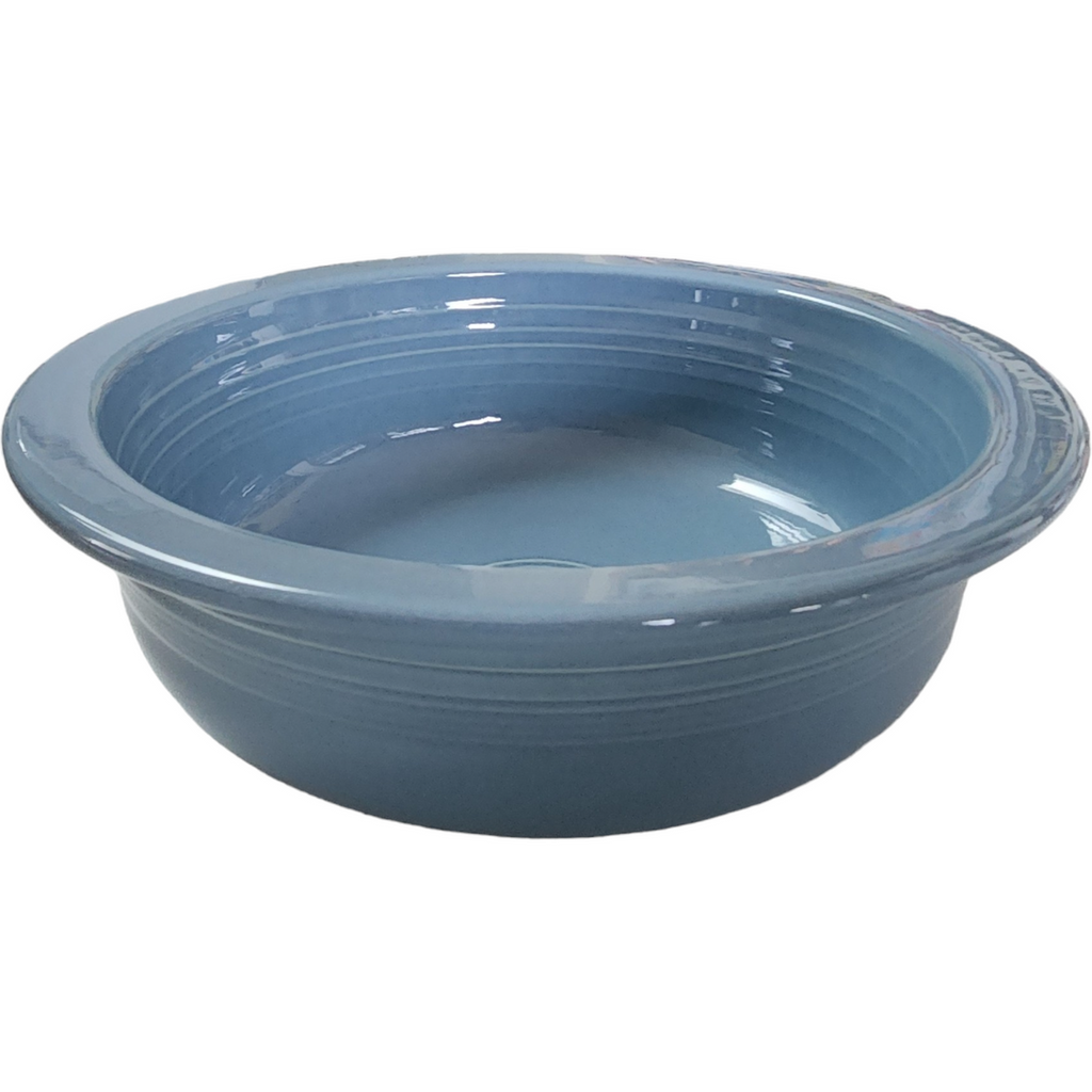 8" Homer Laughlin Fiesta Periwinkle Blue Round Vegetable Bowl