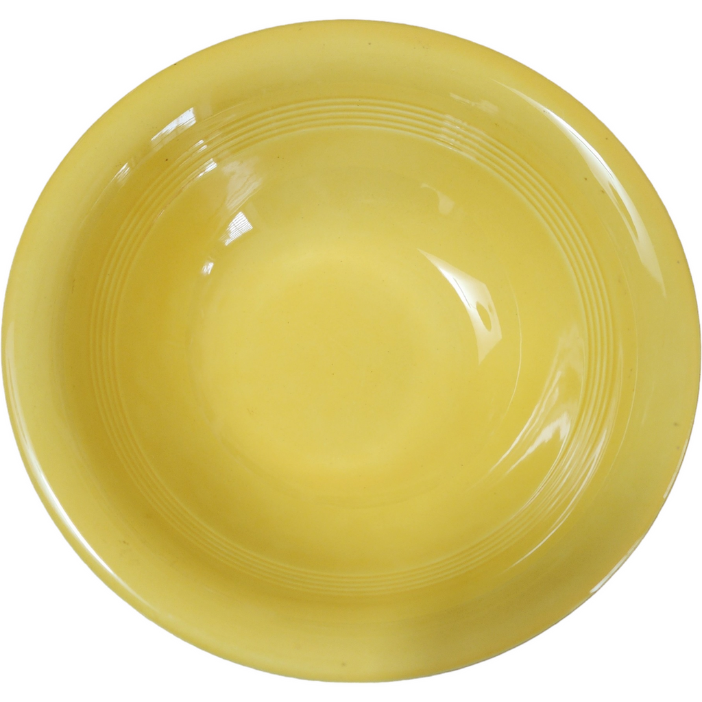 8" Homer Laughlin Fiesta Yellow Round Vegetable Bowl