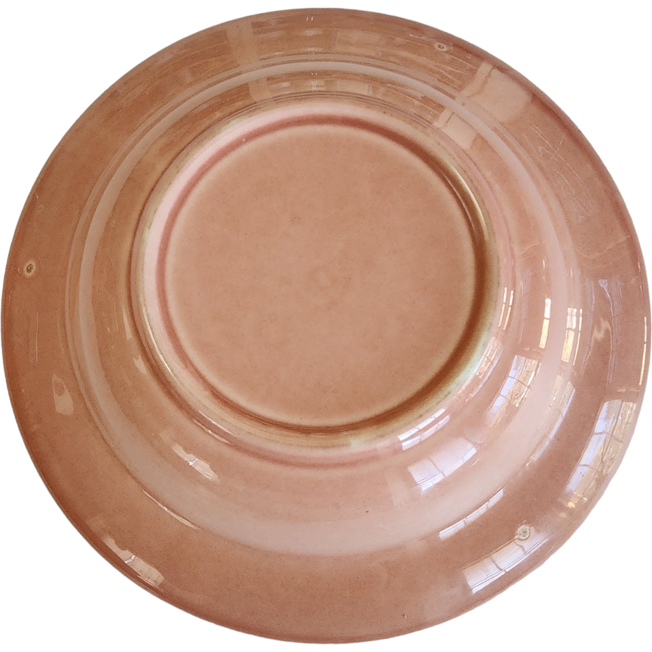 8" Homer Laughlin Kitchen Kraft Fiesta Harlequin Rose  Rim Soup Bowl