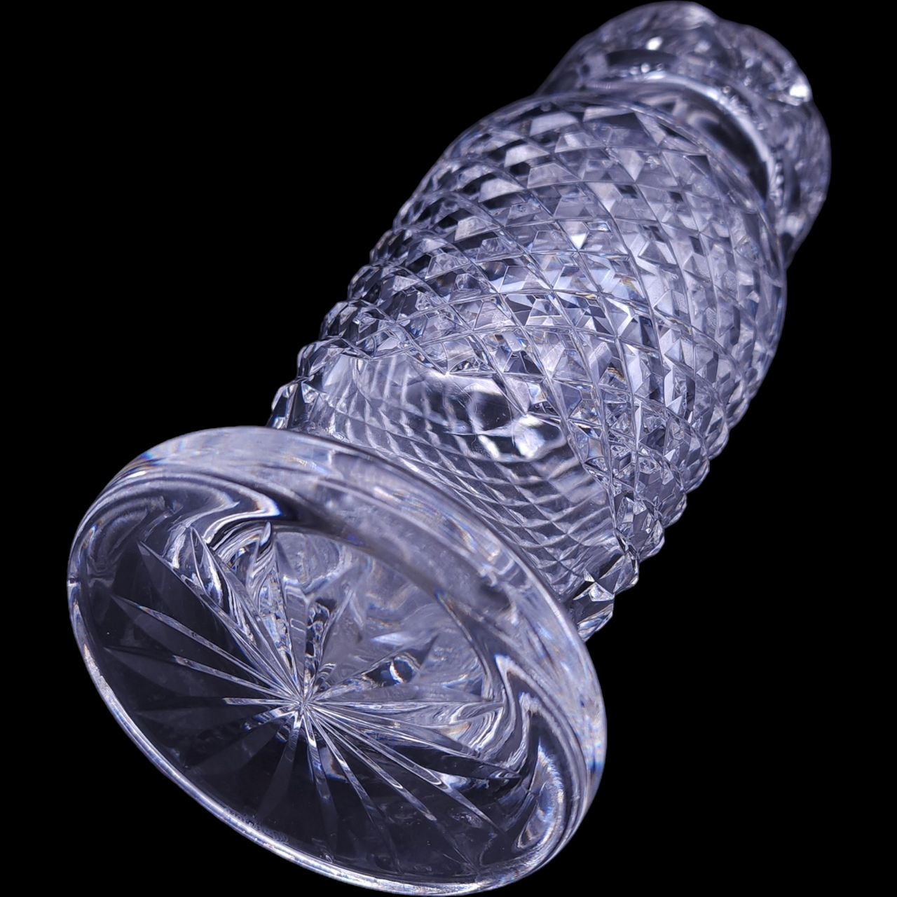 8" Waterford Crystal Lead Crystal Flower Vase