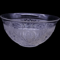9" Anchor Hocking Sandwich Clear Salad Bowl