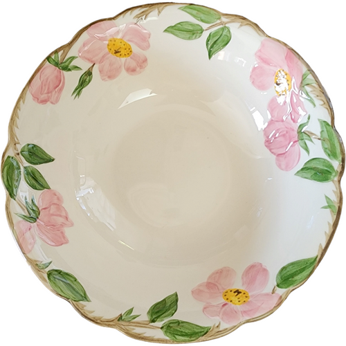 9" Franciscan Desert Rose Round Vegetable Bowl USA Backstamp