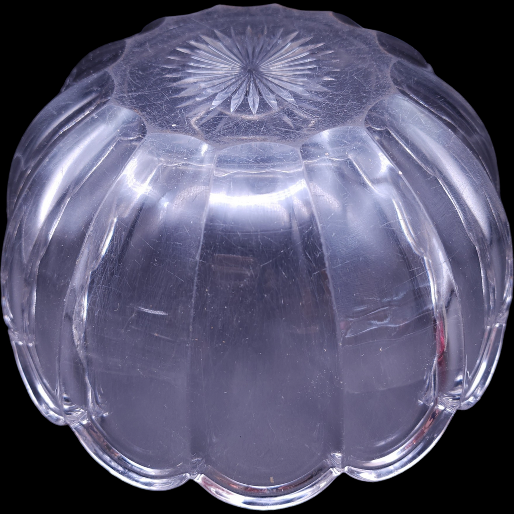 9" Heisey Colonial Panel Clear Round Bowl
