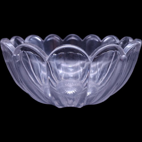 9" Heisey Colonial Panel Clear Round Bowl