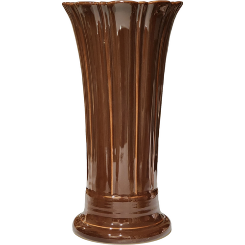 7" Homer Laughlin Fiesta Chocolate Flared Small Vase