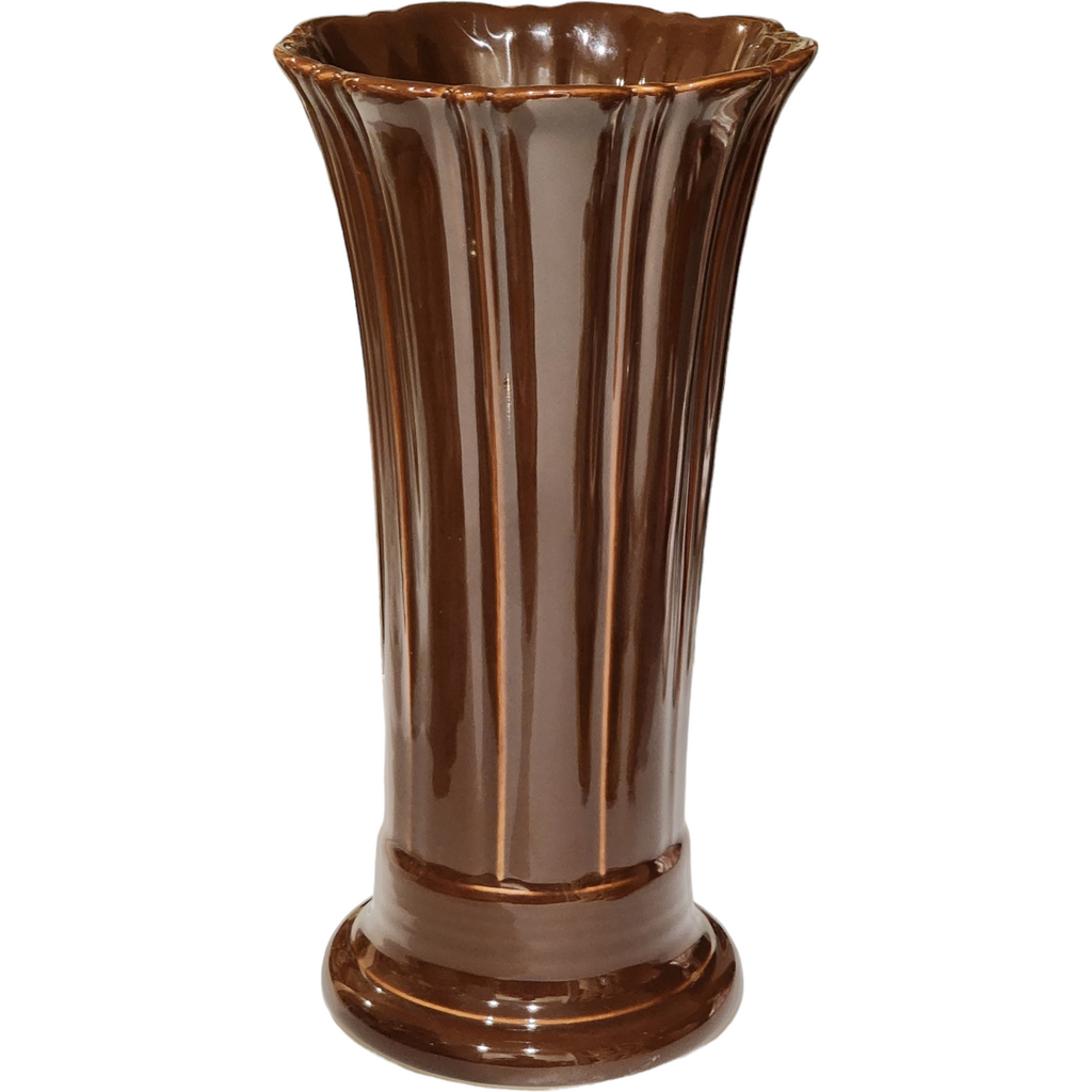 7" Homer Laughlin Fiesta Chocolate Flared Small Vase