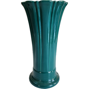 7" Homer Laughlin Fiesta Evergreen Green Flared Small Vase
