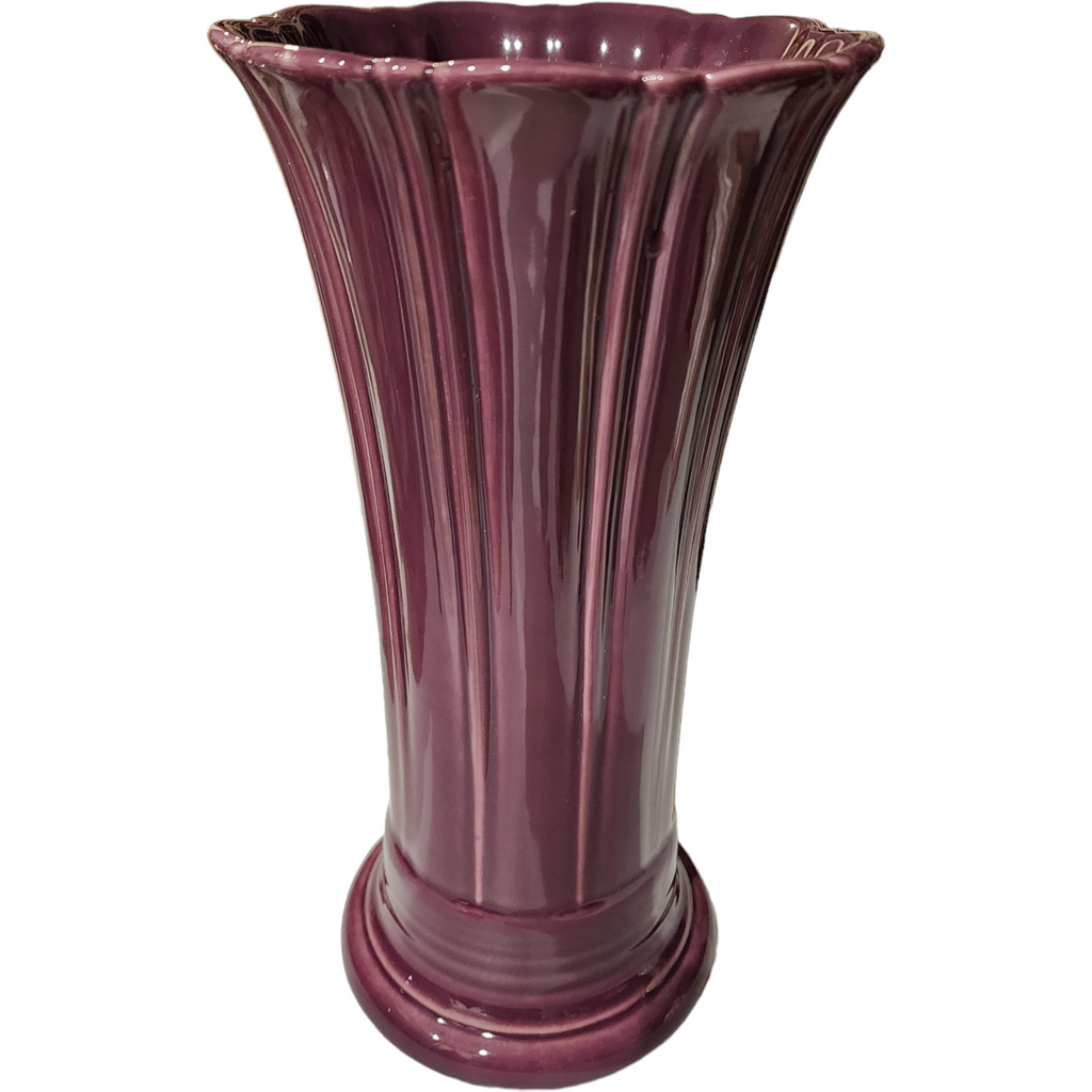 9" Homer Laughlin Fiesta Heather Flared Vase