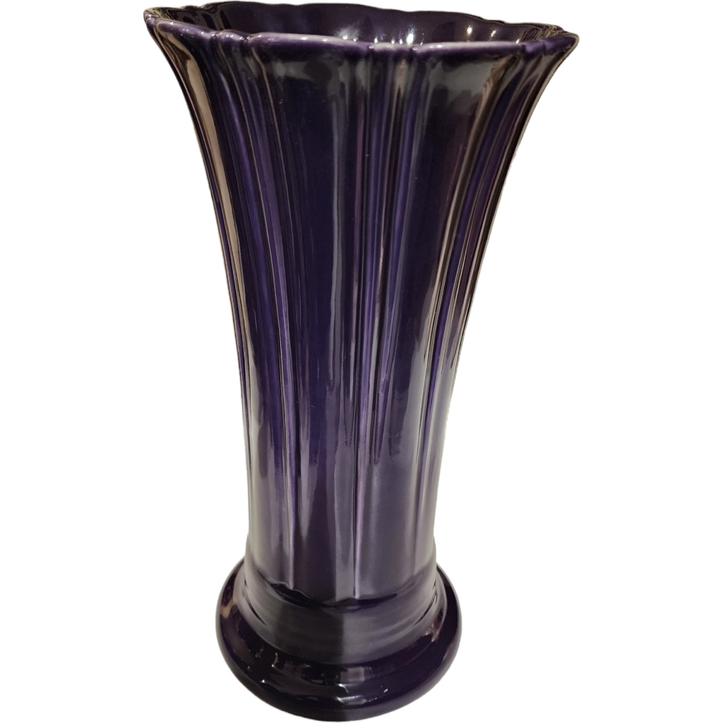 9" Homer Laughlin Fiesta Mulberry Flared Vase
