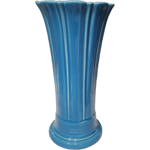 9" Homer Laughlin Fiesta Peacock Flared Vase
