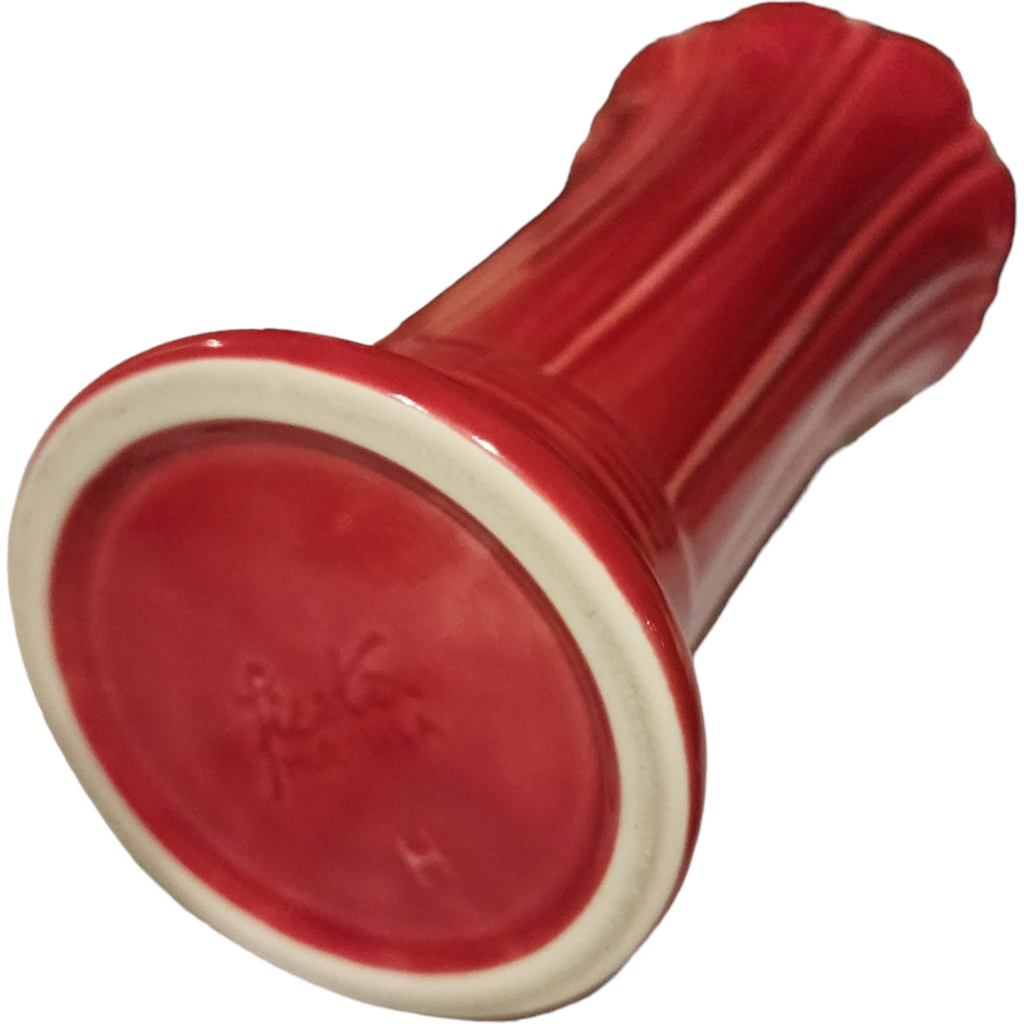 9" Homer Laughlin Fiesta Scarlet Red Flared Vase
