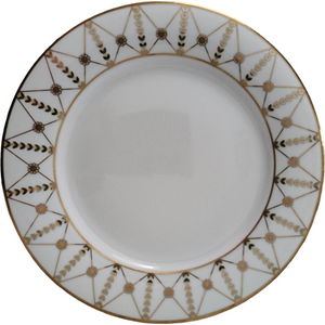 9" Royal Gallery Gold Buffet Dinner Plate