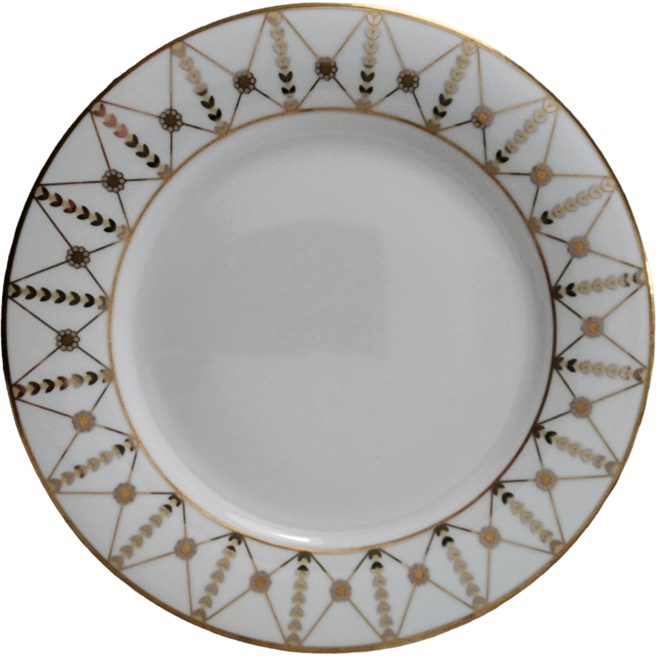 9" Royal Gallery Gold Buffet Dinner Plate
