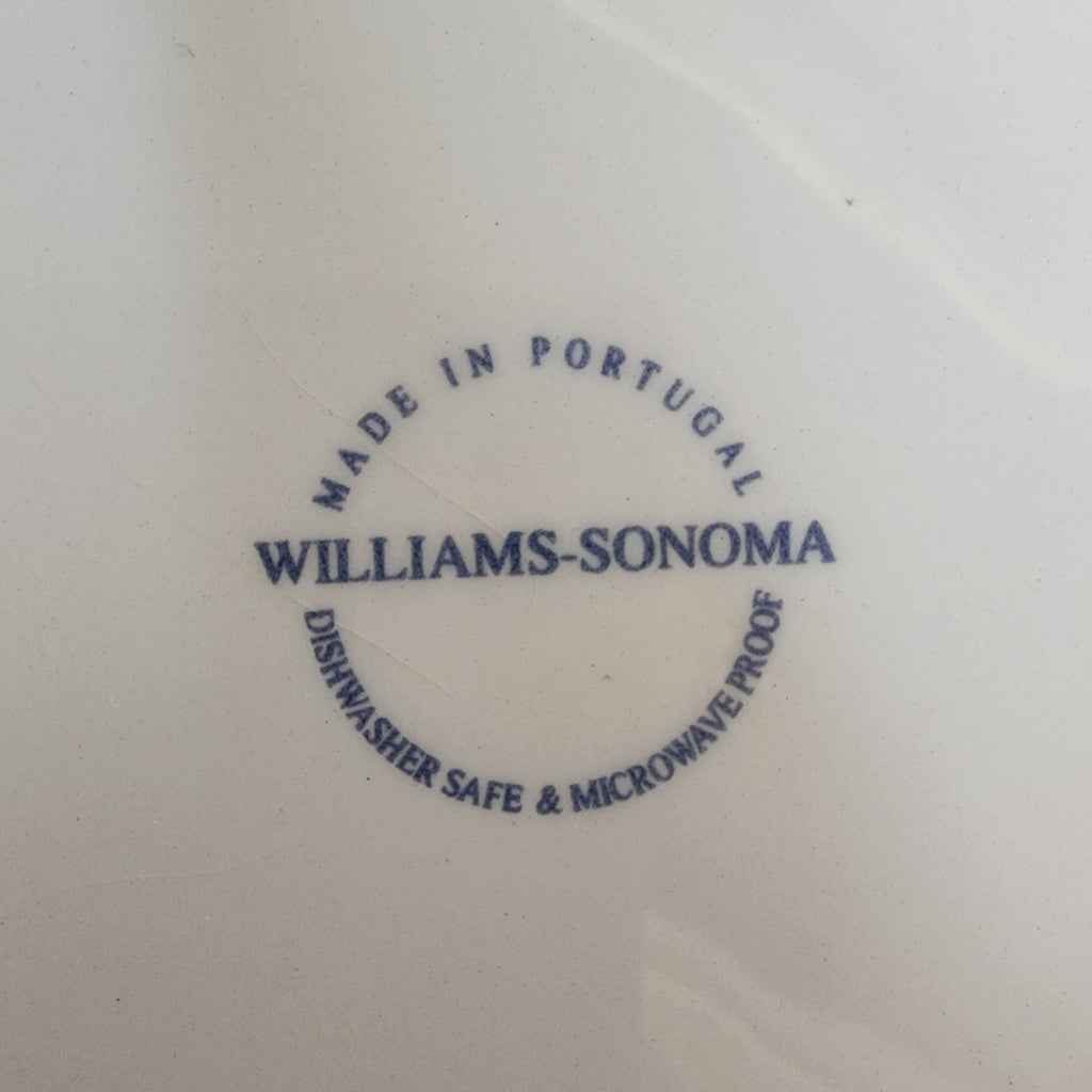 9" WILLIAMS-SONOMA Country Rooster Facing Left  Individual Pasta Bowl