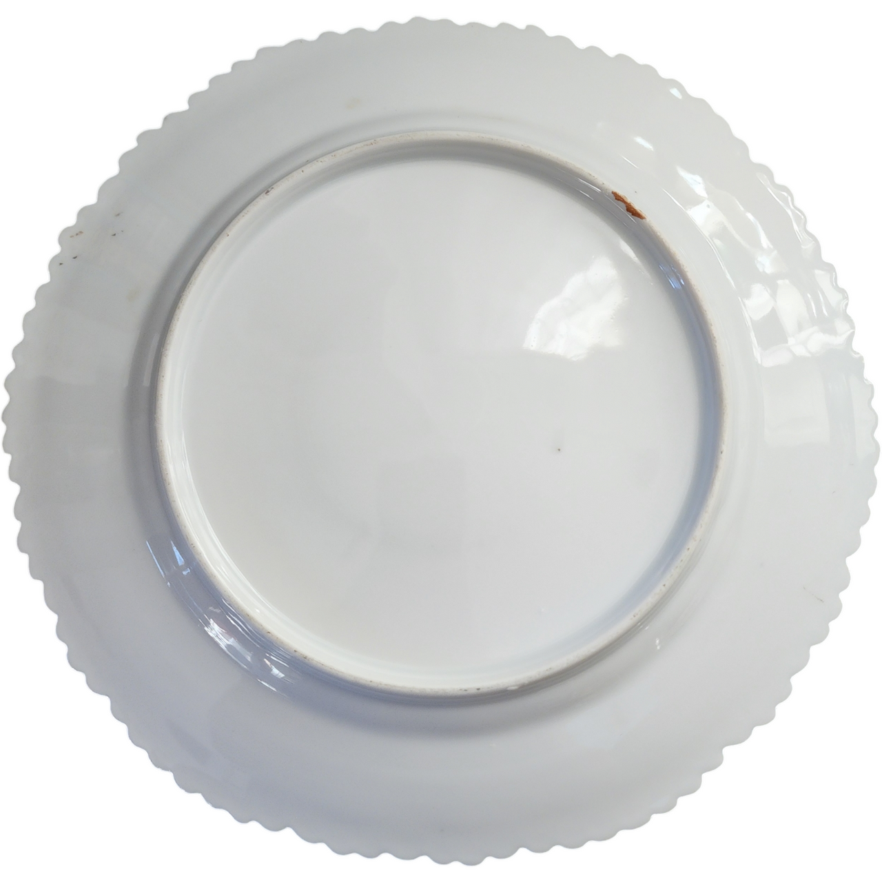 9" Z.S. & Co Bavaria Hand Painted Purple Grape Gold Trim Plate