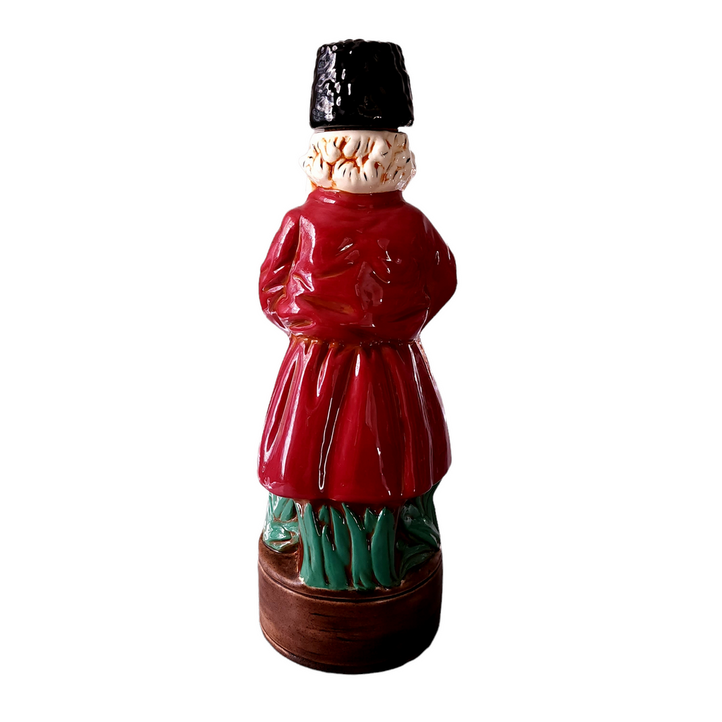 12 1/4" ALBERTA’S MOLDS Hand Painted Cossack Vodka Decanter