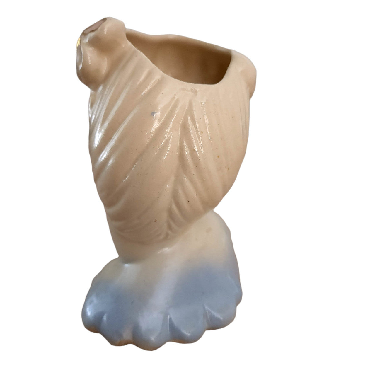 6" American Bisque Glamour Girl Colored Head Vase