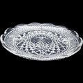 Anchor Hocking Wexford Clear Cut Glass 5 Part Relish Tray 11 Inch