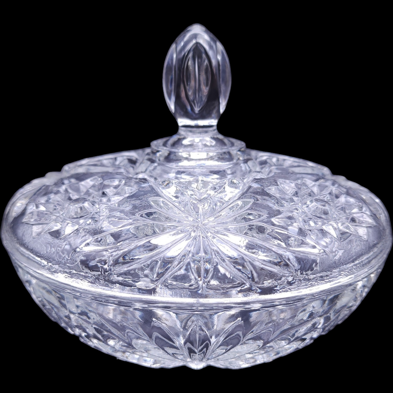 Anchor Hocking Prescut Clear Candy Box & Lid