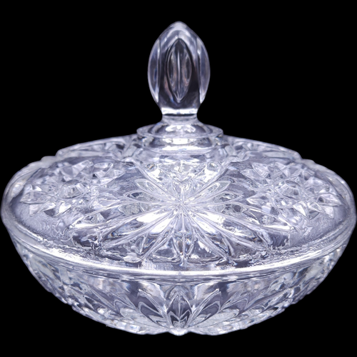 Anchor Hocking Prescut Clear Candy Box & Lid