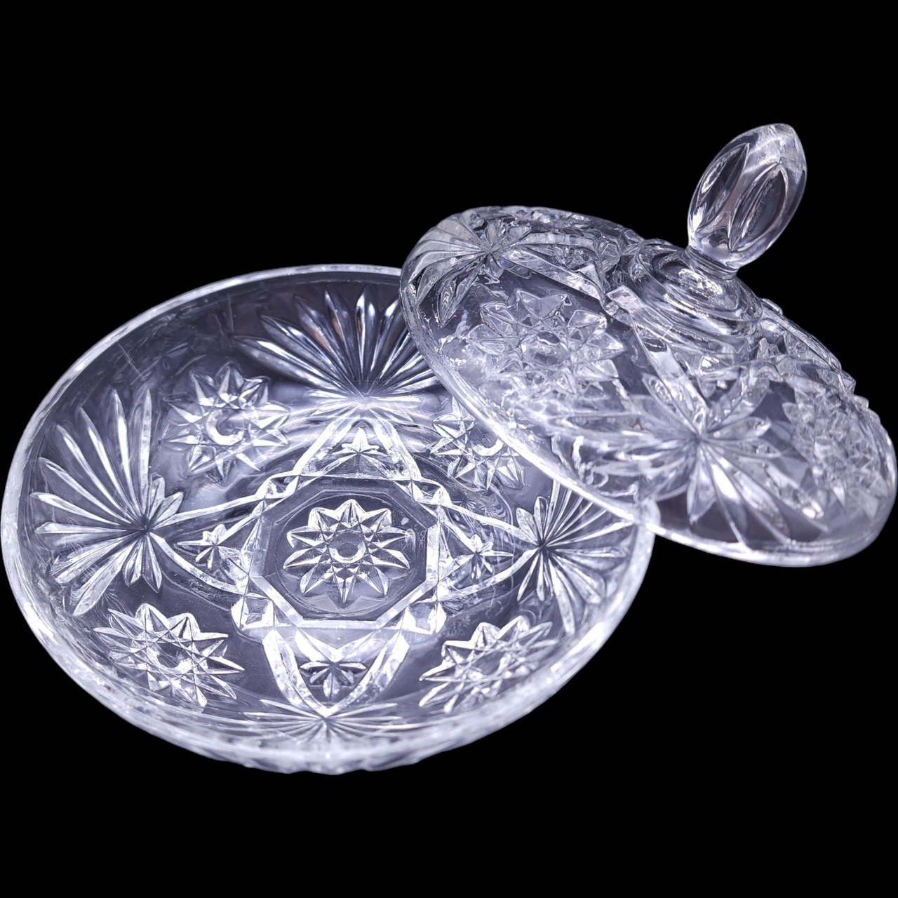 Anchor Hocking Prescut Clear Candy Box & Lid