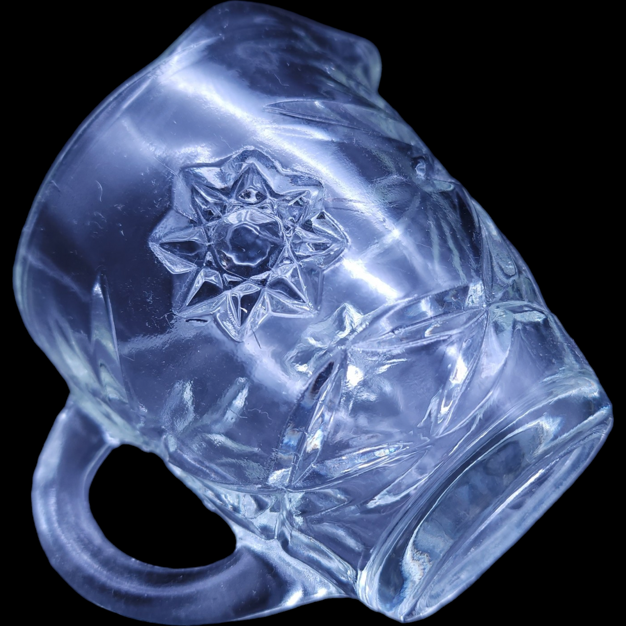 Anchor Hocking Prescut Clear EAPG Prescut Clear Creamer