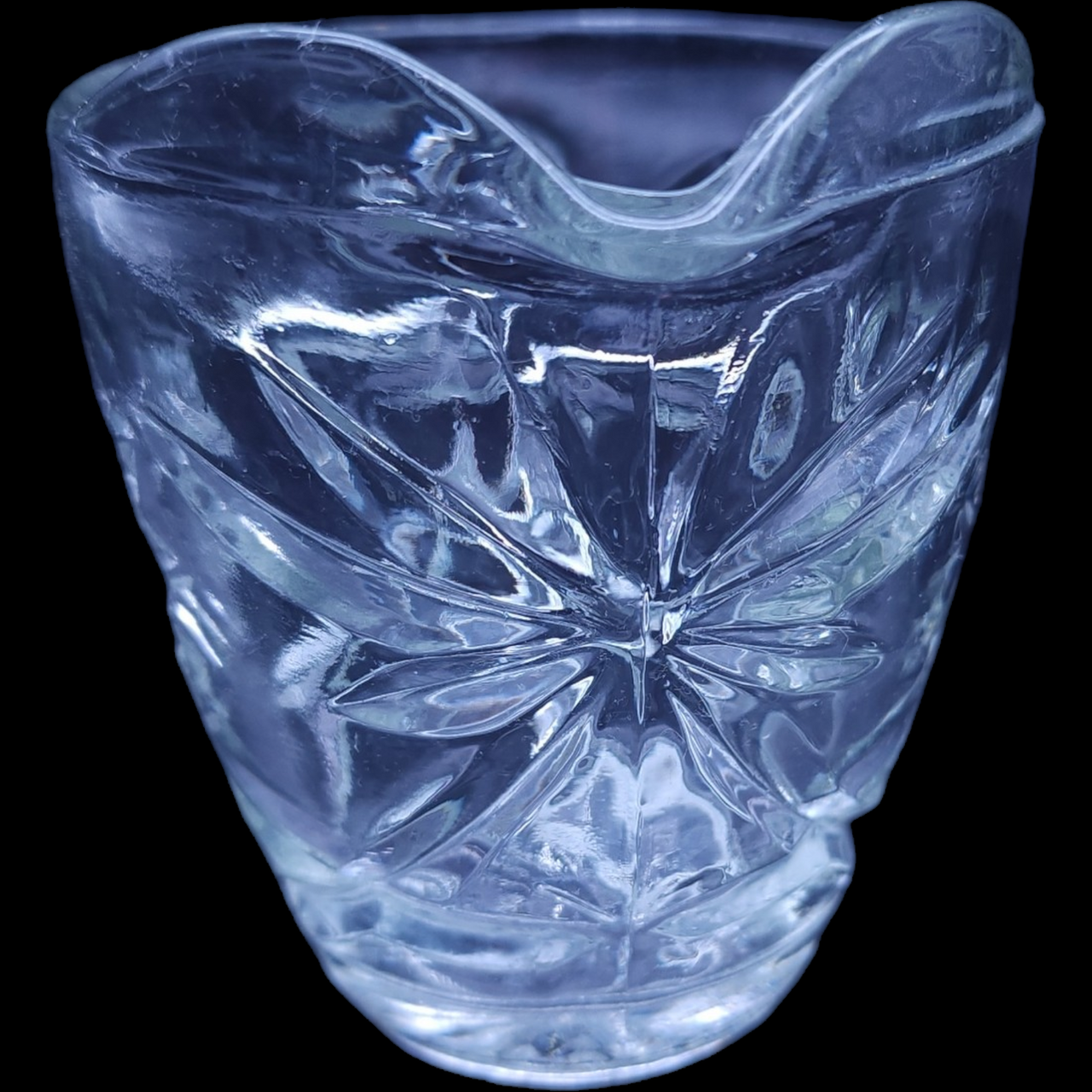 Anchor Hocking Prescut Clear EAPG Prescut Clear Creamer