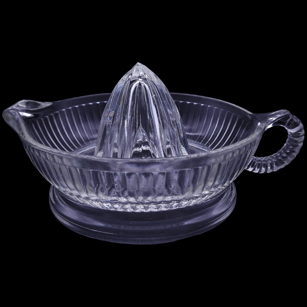 Anchor Hocking Pressed Glass EAPG Juice Orange Reamer