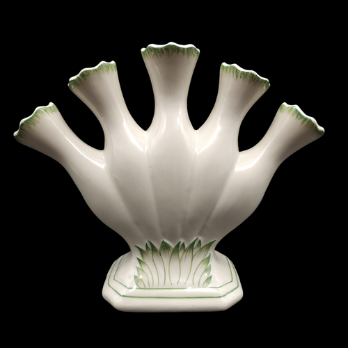 Andrea by Sadek Green in Bloom Williamsburg 5 Finger Vase