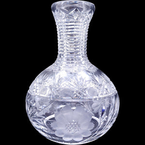 Antique American Brilliant Period Cut Glass 8.25" Water Carafe