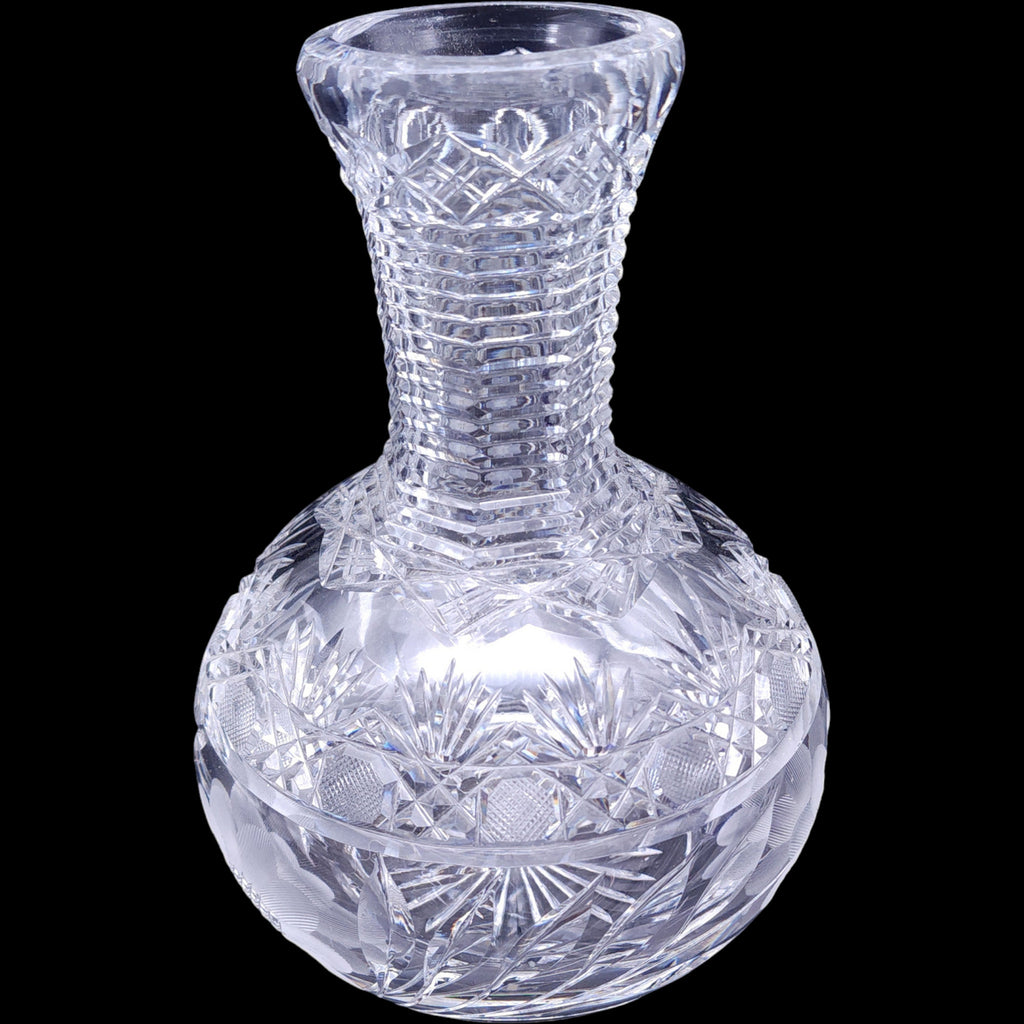 Antique American Brilliant Period Cut Glass 8.25" Water Carafe