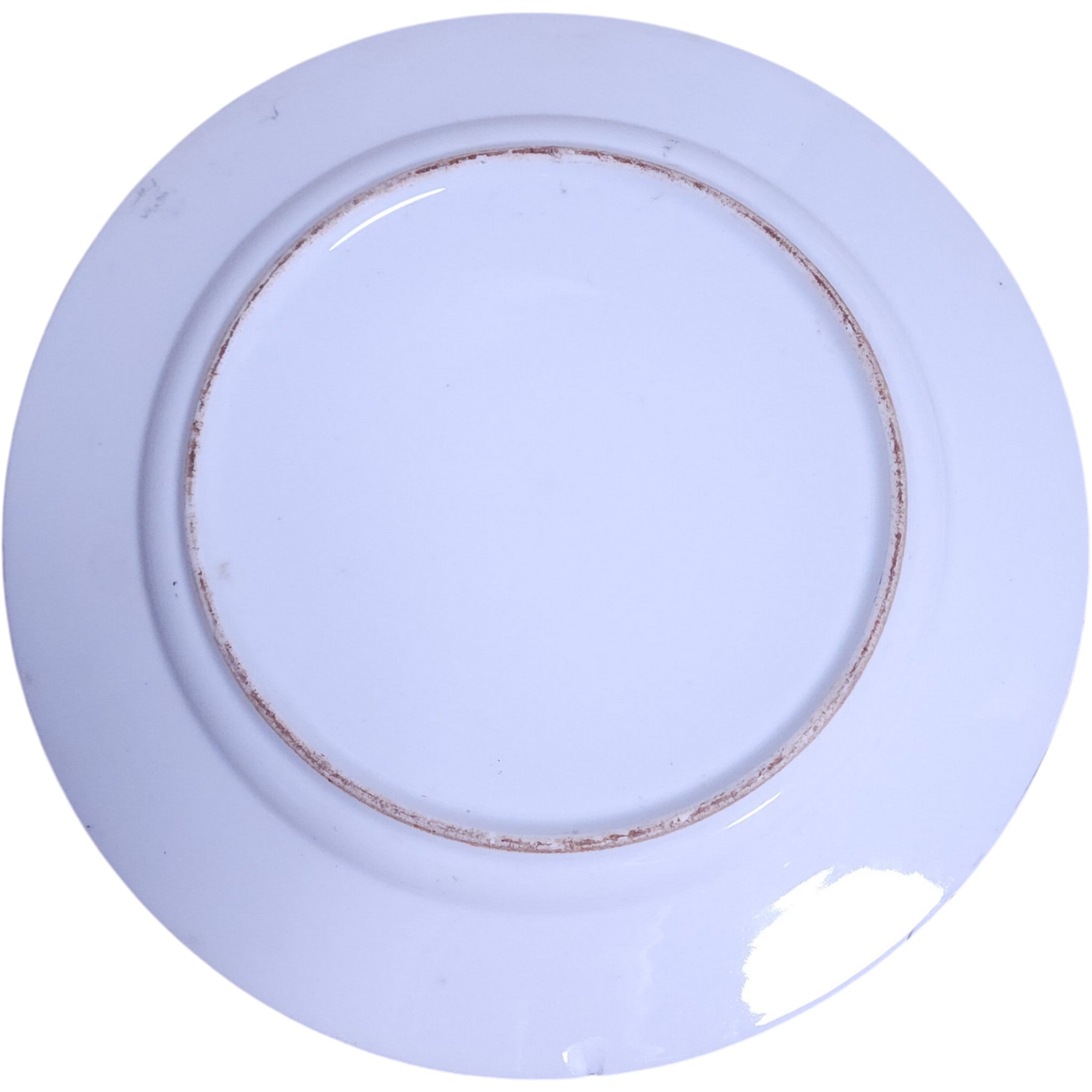 Antique Chinese Rose Medallion Porcelain Decorative Plate Hand-Painted Famille Rose AS-IS