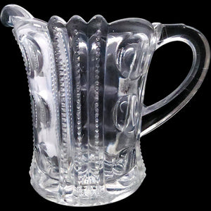 Antique Co-Operative Flint Glass Creamer Pitcher