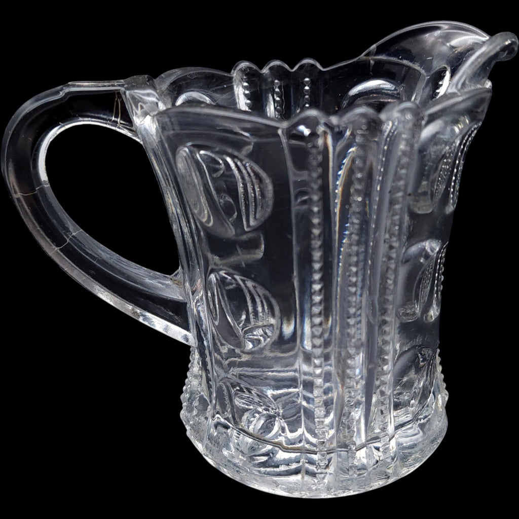 Antique Co-Operative Flint Glass Creamer Pitcher