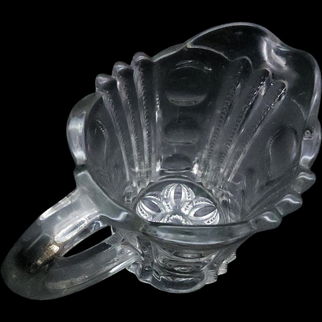 Antique Co-Operative Flint Glass Creamer Pitcher