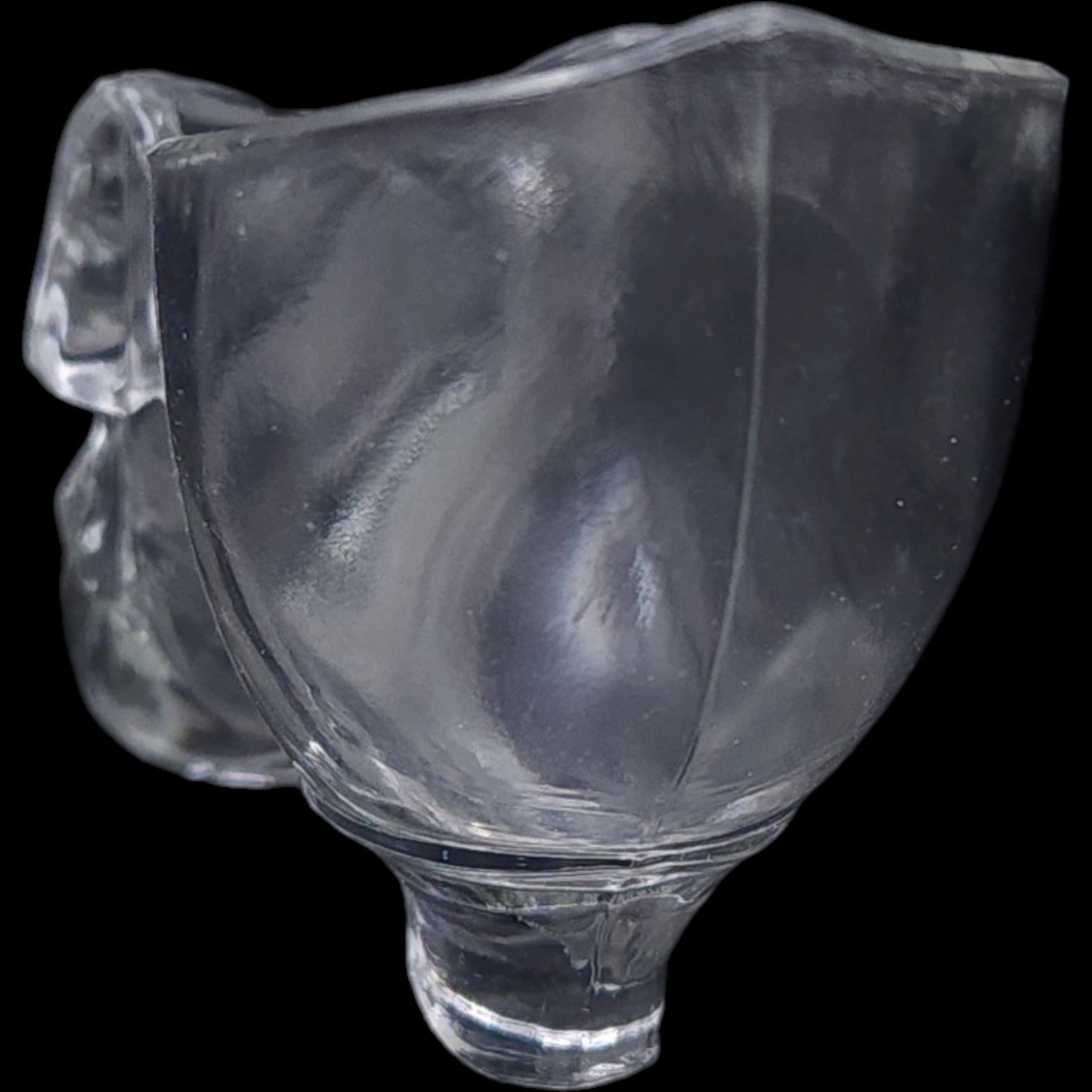 Antique EAPG Gillinder 1876 Centennial Glass Shoe Figurine Saratoga Etched 1888