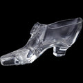 Antique EAPG Gillinder 1876 Centennial Glass Shoe Figurine Saratoga Etched 1888