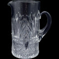 Antique Heisey Prince of Wales Plumes Clear EAPG Glass Pitcher